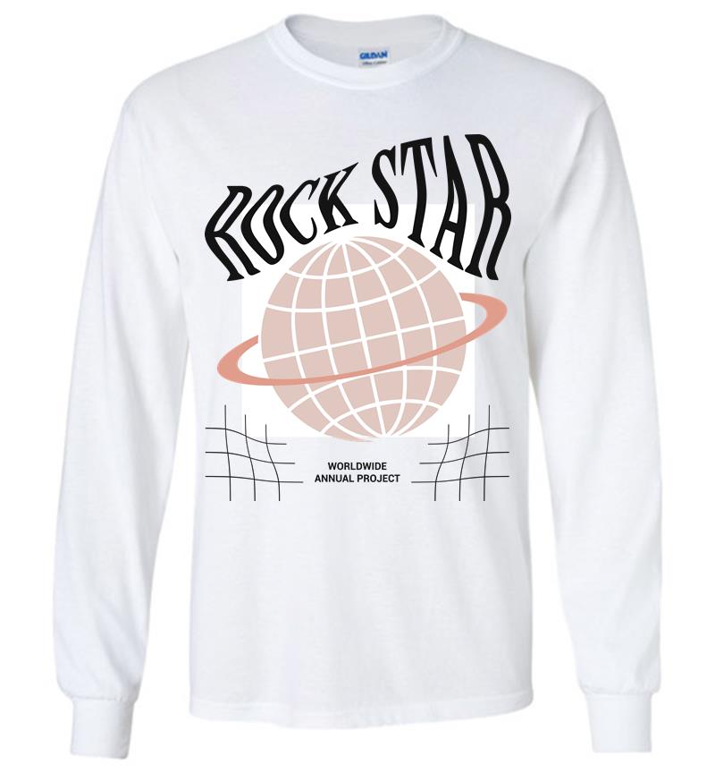 Inktee Store - Rock Star Long Sleeve T-Shirt Image