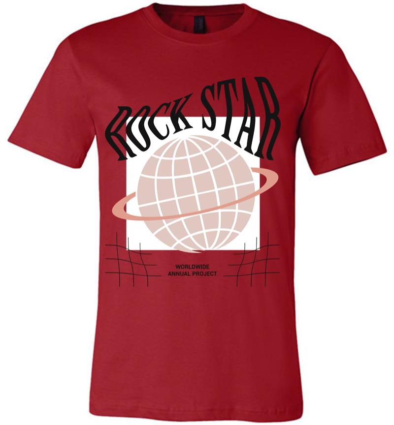 Inktee Store - Rock Star Premium T-Shirt Image