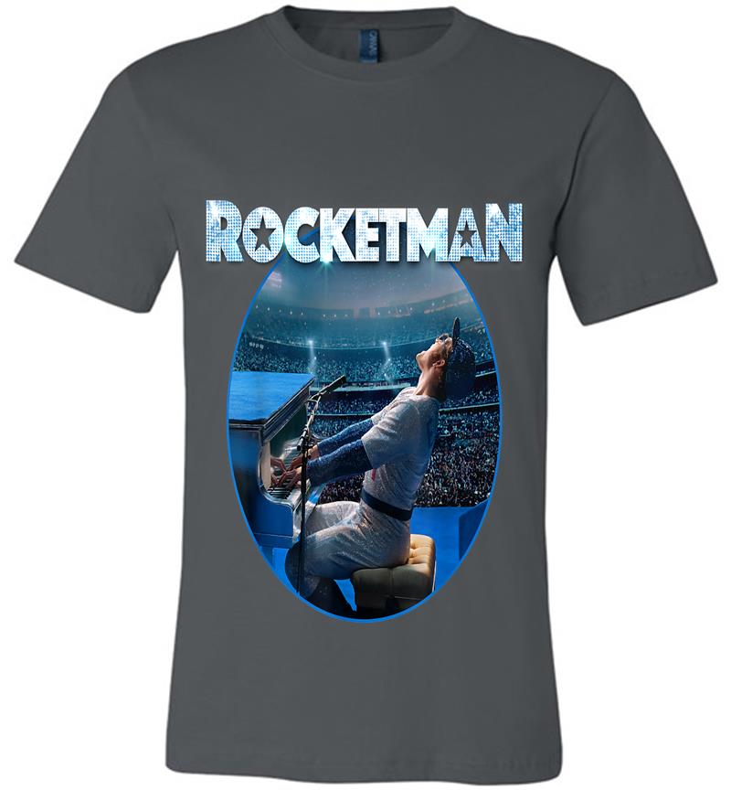 Rocketman Official Elton John Piano Image Premium T-Shirt