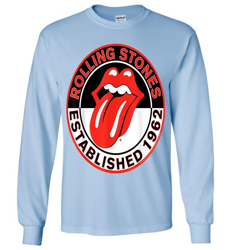 Inktee Store - Rolling Stones Official Est 1962 Long Sleeve T-Shirt Image