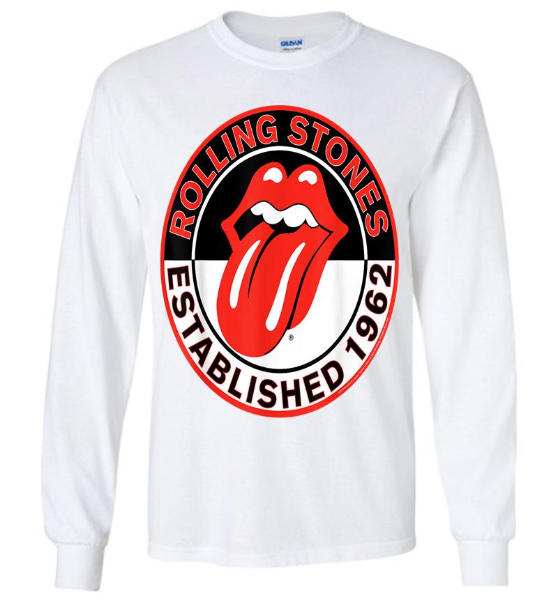 Inktee Store - Rolling Stones Official Est 1962 Long Sleeve T-Shirt Image
