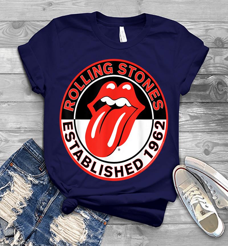 Inktee Store - Rolling Stones Official Est 1962 Mens T-Shirt Image
