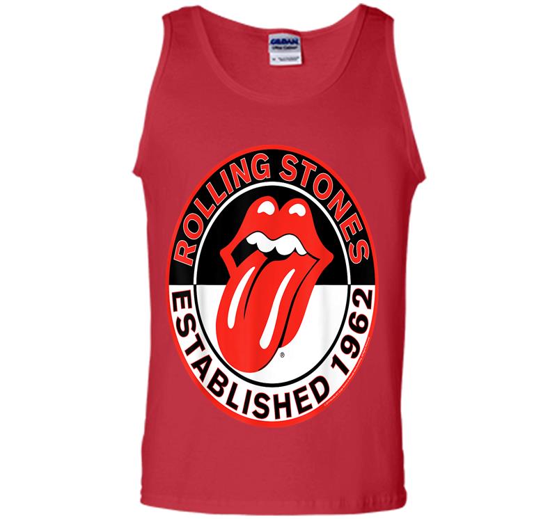 Inktee Store - Rolling Stones Official Est 1962 Mens Tank Top Image