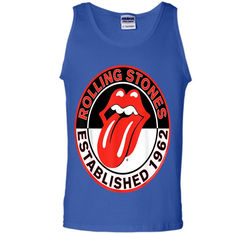 Inktee Store - Rolling Stones Official Est 1962 Mens Tank Top Image