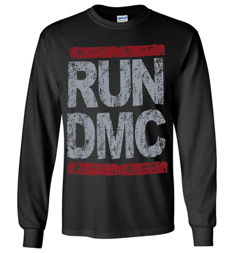 Run Dmc Official Grunge Logo Premium Long Sleeve T-shirt