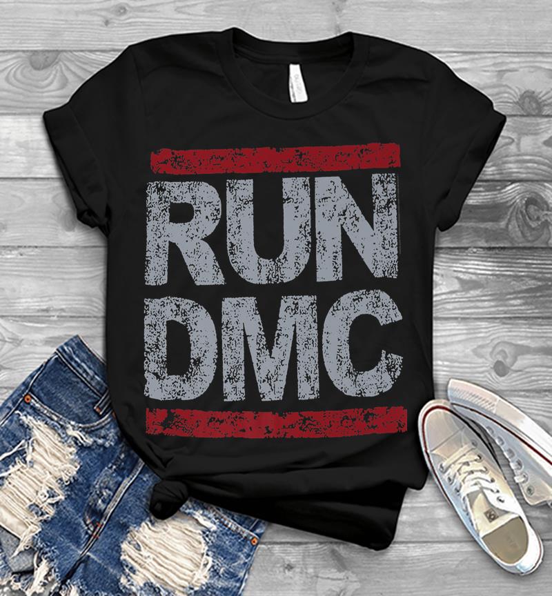 Run Dmc Official Grunge Logo Premium Mens T-shirt
