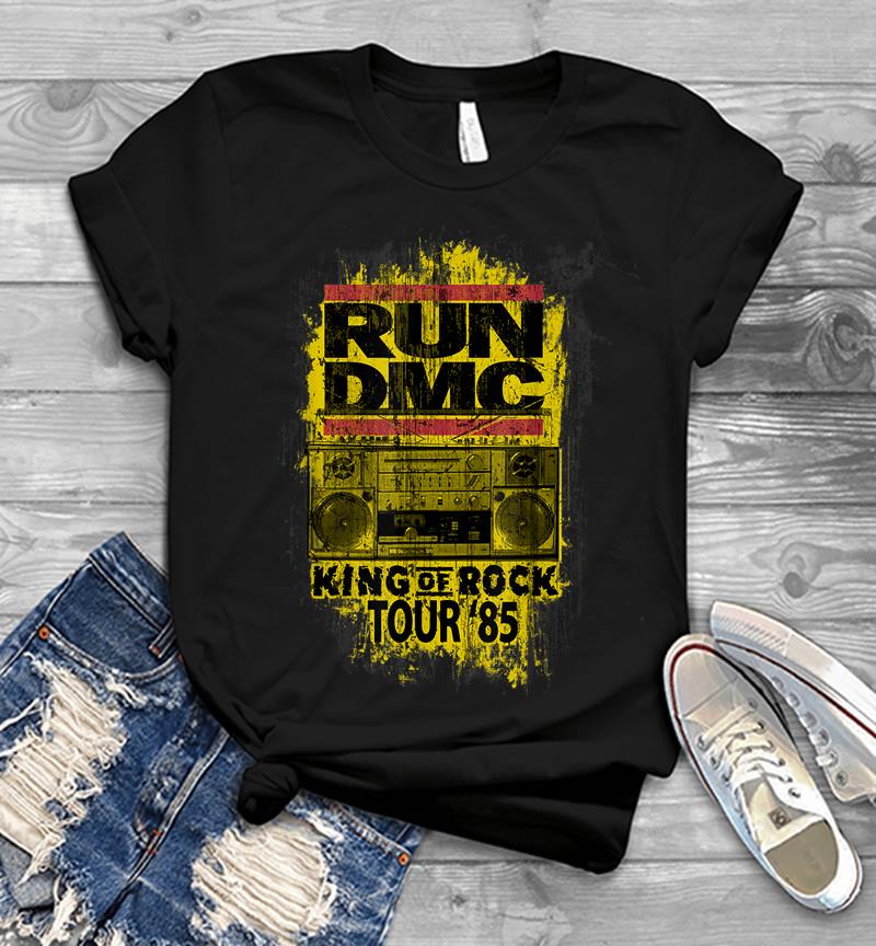 Run Dmc Official King Of Rock Tour '85 Mens T-shirt