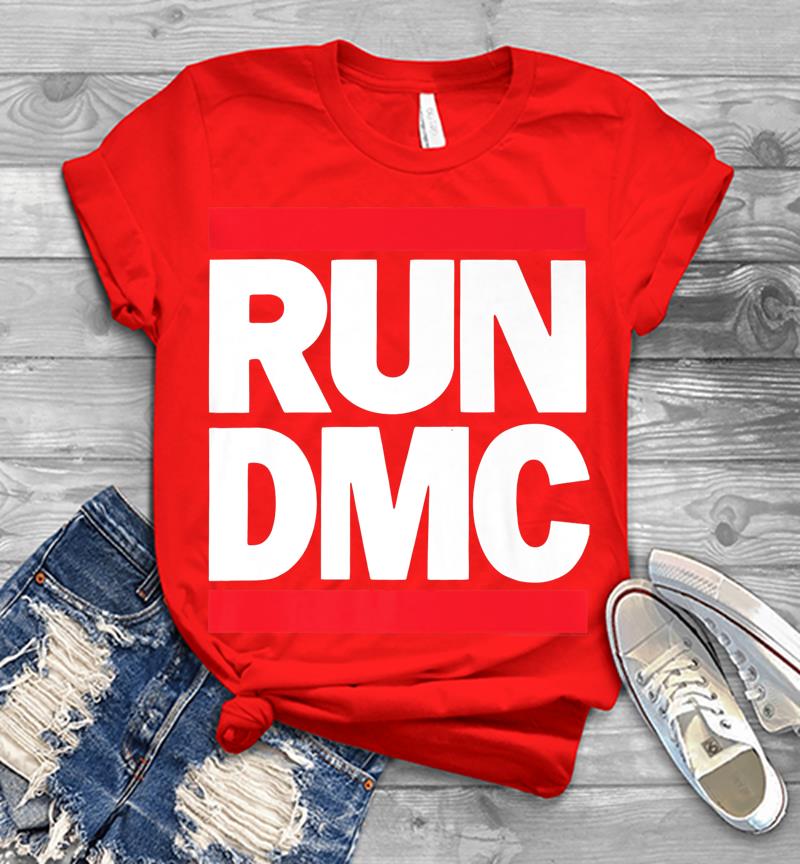 Inktee Store - Run Dmc Official Logo Premium Mens T-Shirt Image