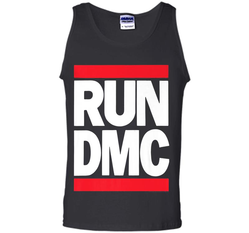 Inktee Store - Run Dmc Official Logo Premium Mens Tank Top Image