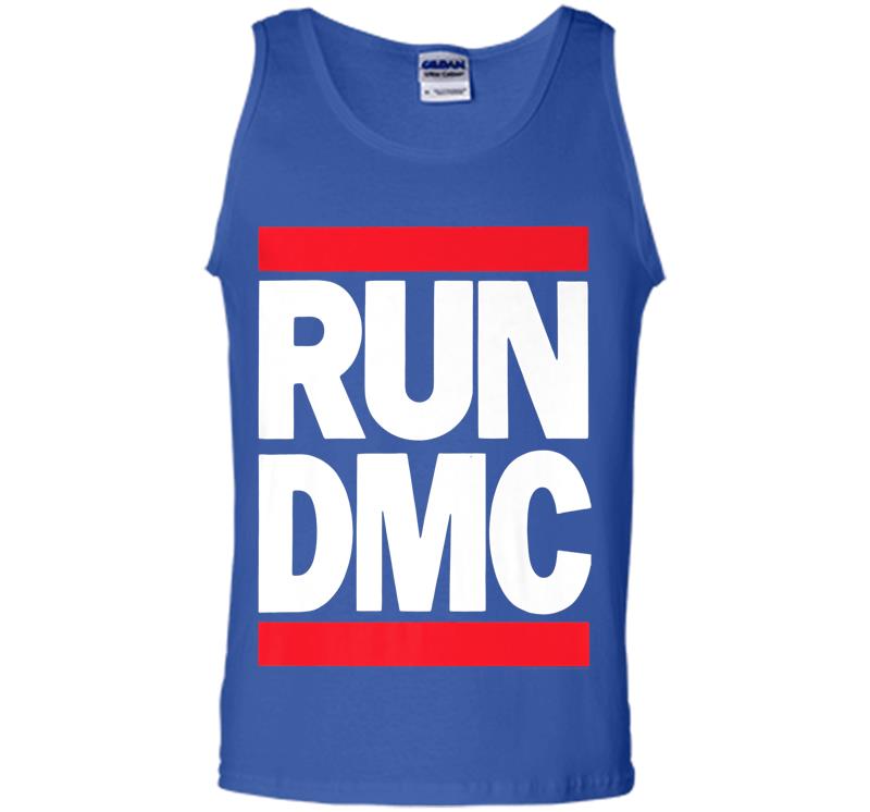 Inktee Store - Run Dmc Official Logo Premium Mens Tank Top Image
