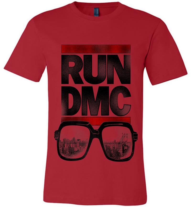 Inktee Store - Run Dmc Official Nyc Glasses Premium Premium T-Shirt Image