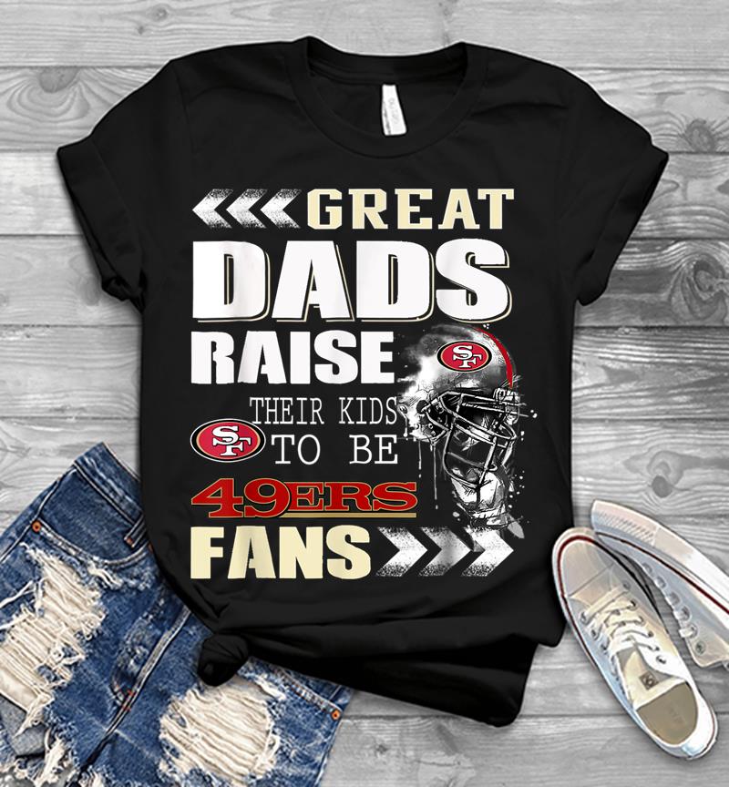 San Francisco-49er Great Dads Fan Football Mens T-shirt