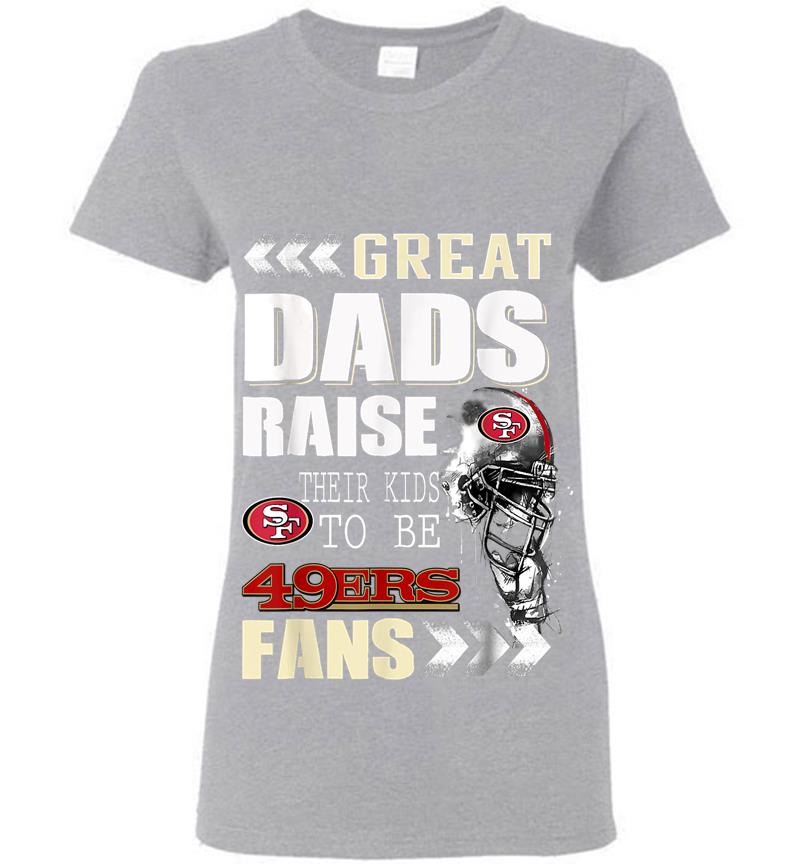 Inktee Store - San Francisco-49Er Great Dads Fan Football Womens T-Shirt Image