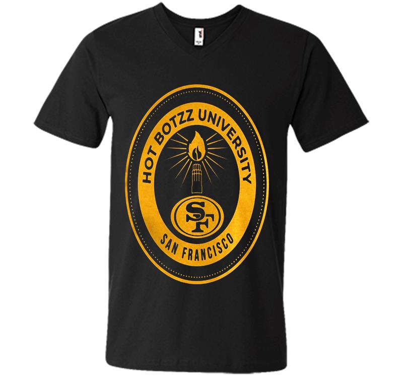 San Francisco 49Ers Hot Boyzz University V-Neck T-Shirt