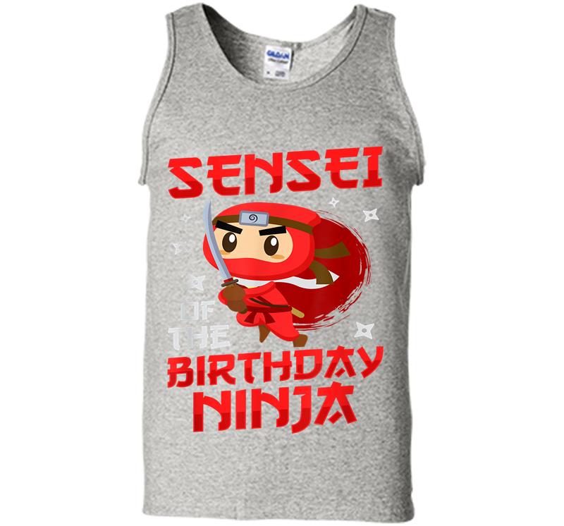 Sensei Of The Birthday Ninja - Ninja Birthday Mens Tank Top
