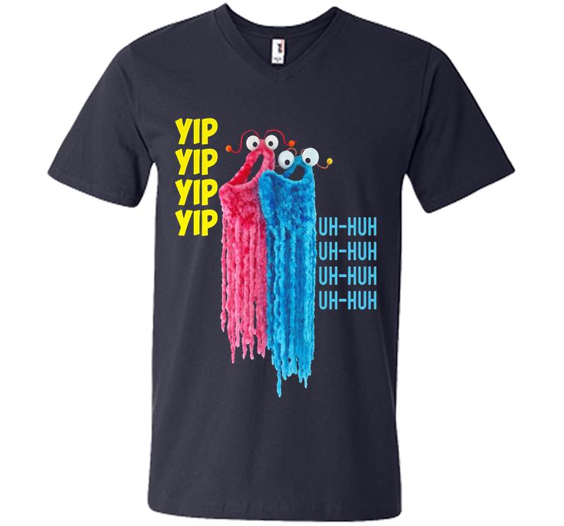 Inktee Store - Sesame Street Muppet Yip Yip Uh-Huh Uh-Huh V-Neck T-Shirt Image