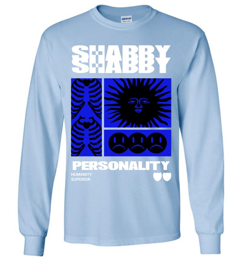 Inktee Store - Shabby Personality Long Sleeve T-Shirt Image