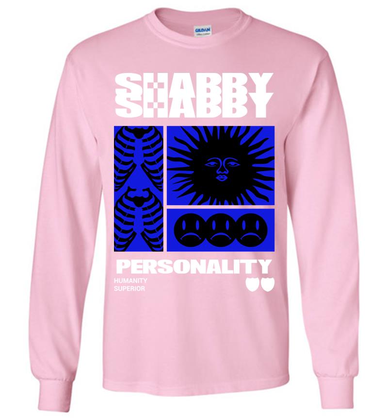 Inktee Store - Shabby Personality Long Sleeve T-Shirt Image