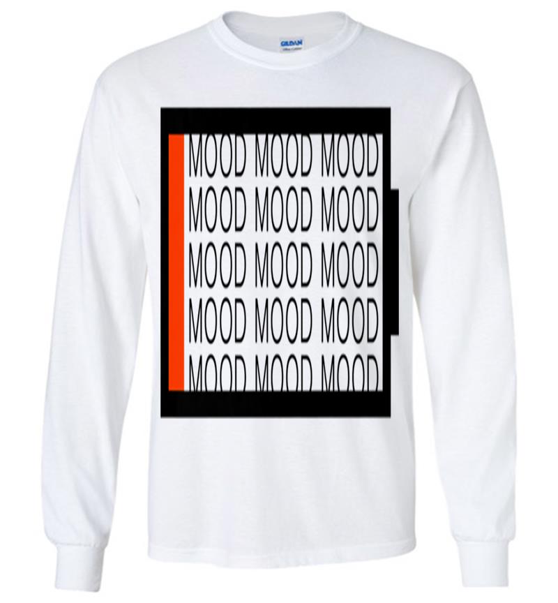 Inktee Store - Shane Dawson 1% Mood (White) Long Sleeve T-Shirt Image