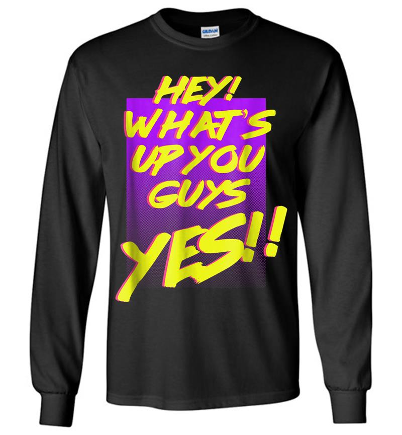 Shane Dawson Hey! What's Up You Guys, Yes Long Sleeve T-shirt