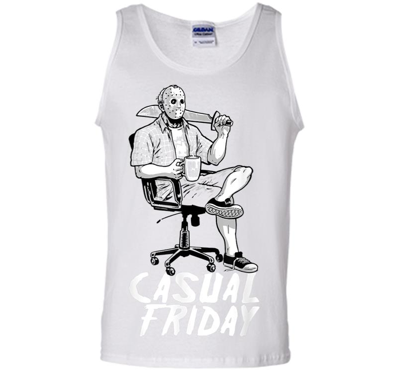 Inktee Store - Shirt.woot Casual Friday The 13Th Men Tank Top Image