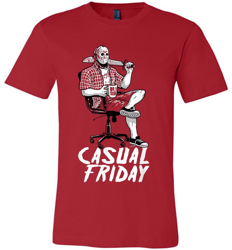 Inktee Store - Shirt.woot Casual Friday The 13Th Premium T-Shirt Image