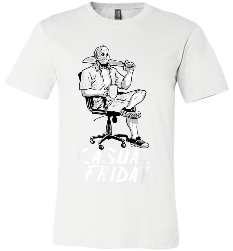 Inktee Store - Shirt.woot Casual Friday The 13Th Premium T-Shirt Image