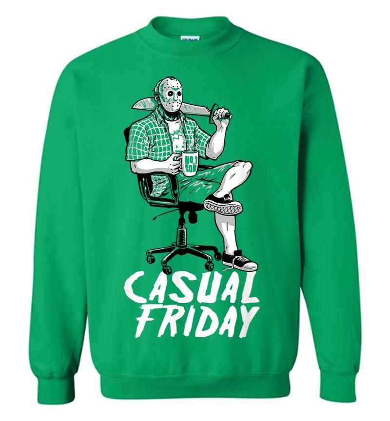 Inktee Store - Shirt.woot Casual Friday The 13Th Sweatshirt Image