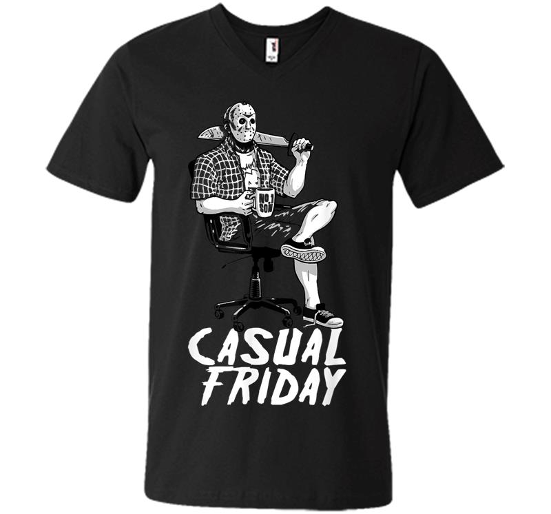 Shirt.Woot Casual Friday The 13th V-neck T-shirt