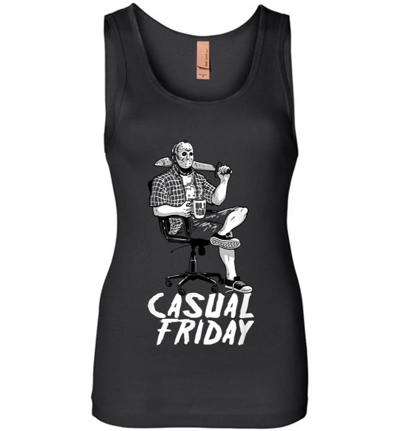 Shirt.Woot Casual Friday The 13th Women Jersey Tank Top