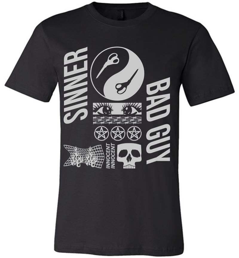 Sinner Bad Guy Innocent Premium T-shirt