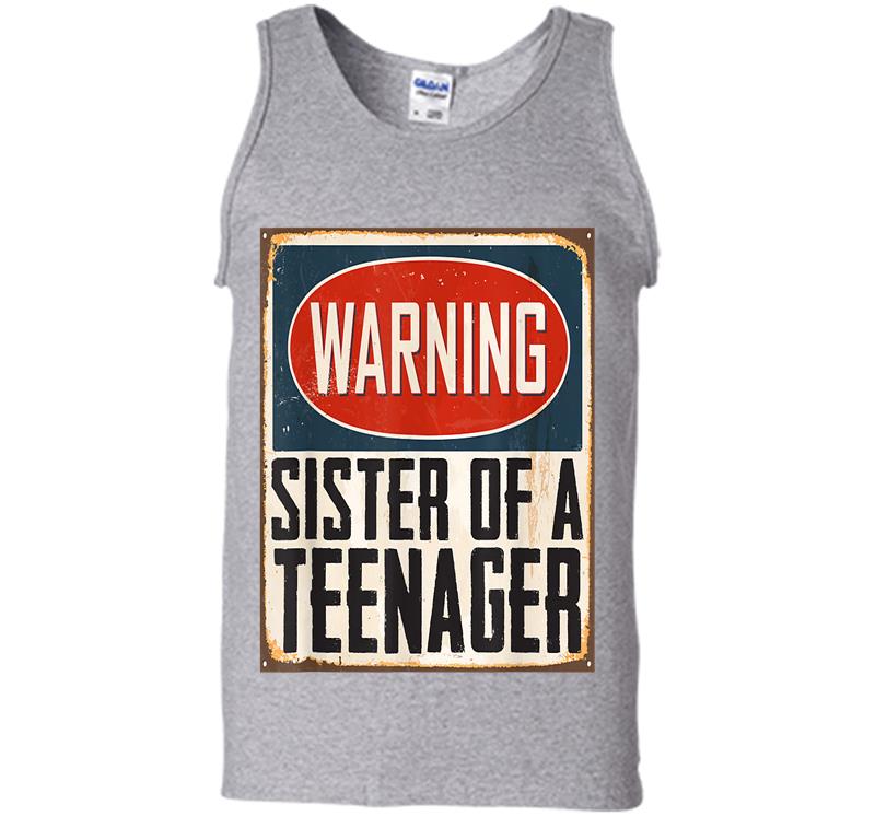 Inktee Store - Sister Of The Nager Official Nager Matching Mens Tank Top Image