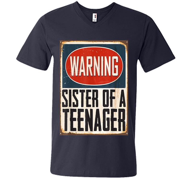 Inktee Store - Sister Of The Nager Official Nager Matching V-Neck T-Shirt Image