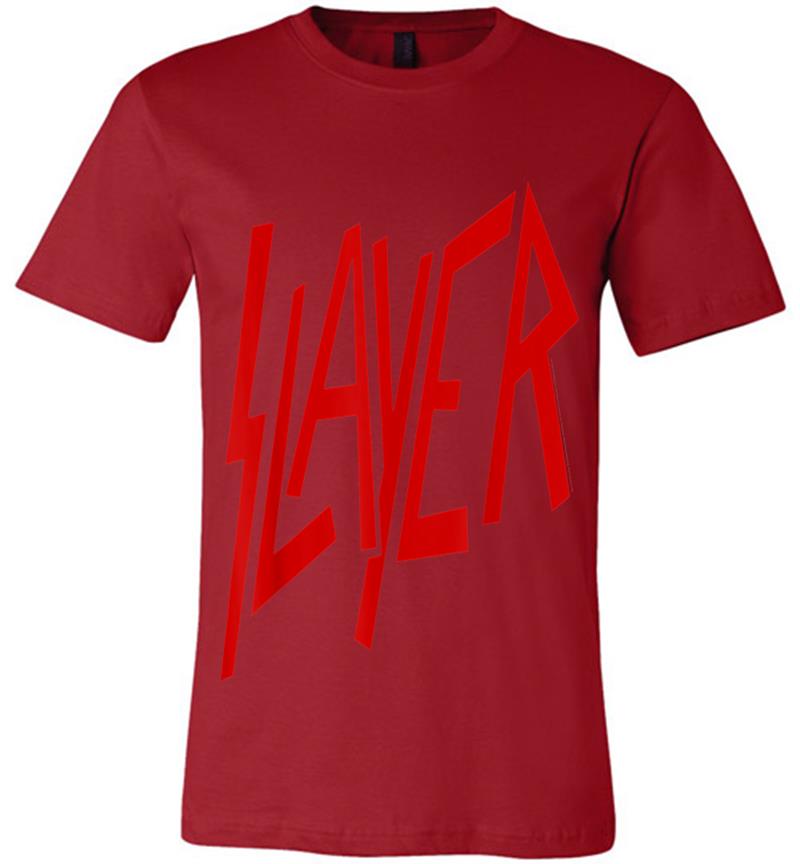 Inktee Store - Slayer Logo Premium T-Shirt Image