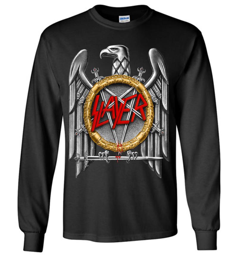 Slayer Silver Eagle Long Sleeve T-shirt
