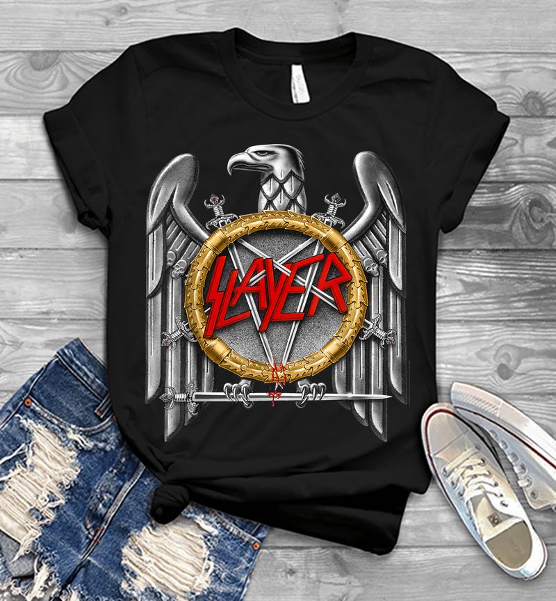 Slayer Silver Eagle Mens T-shirt