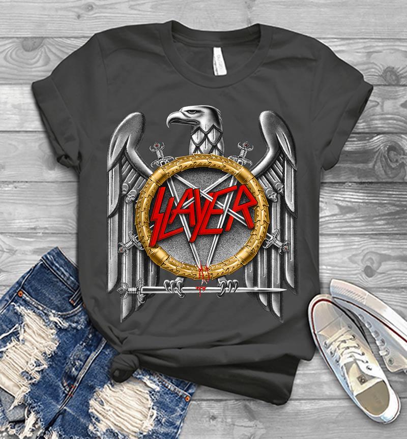 Inktee Store - Slayer Silver Eagle Mens T-Shirt Image