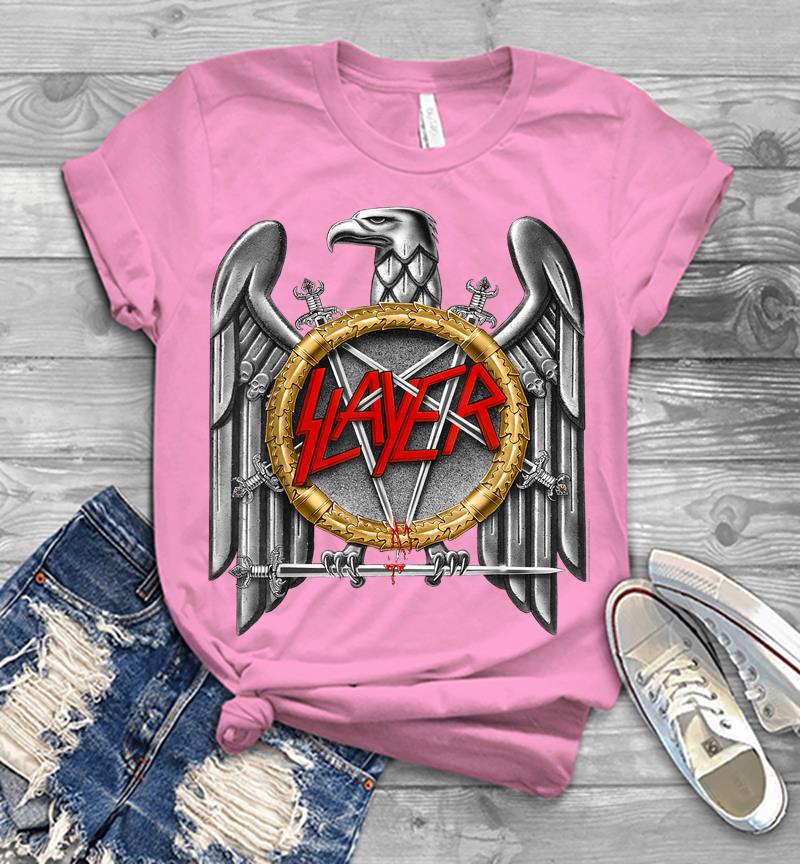 Inktee Store - Slayer Silver Eagle Mens T-Shirt Image