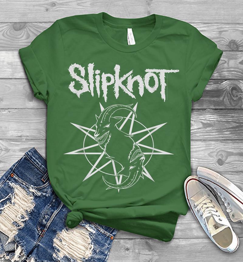 Inktee Store - Slipknot Official Goat Star Logo Mens T-Shirt Image