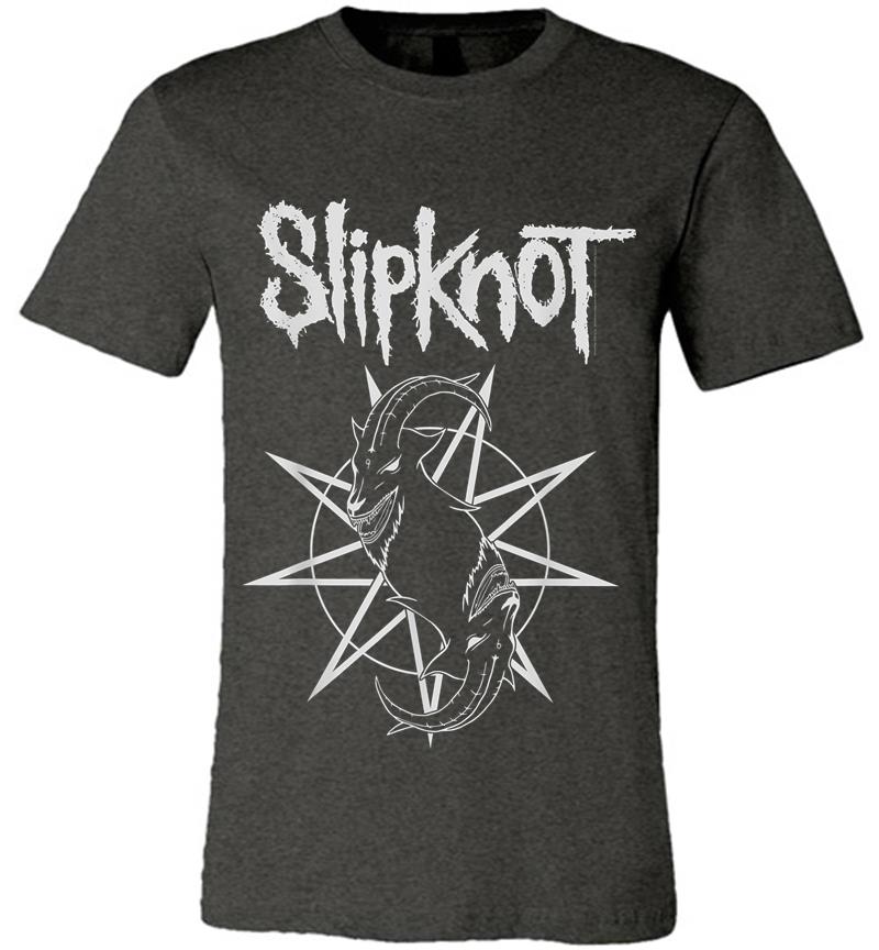 Inktee Store - Slipknot Official Goat Star Logo Premium T-Shirt Image