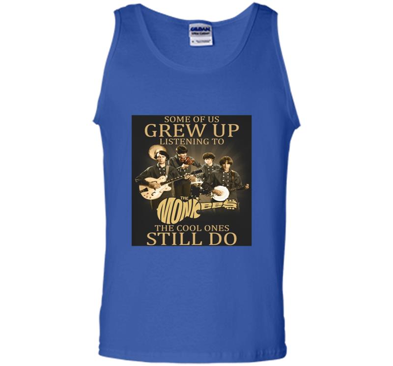 Inktee Store - Some Of Us Grew Up Listening To The Monkees Rock Band Mens Tank Top Image