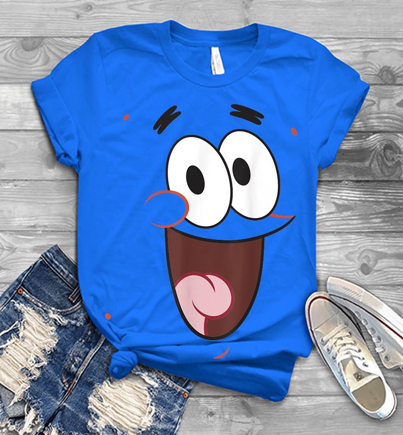 Inktee Store - Spongebob Squarepants Patrick Face Portrait Men T-Shirt Image