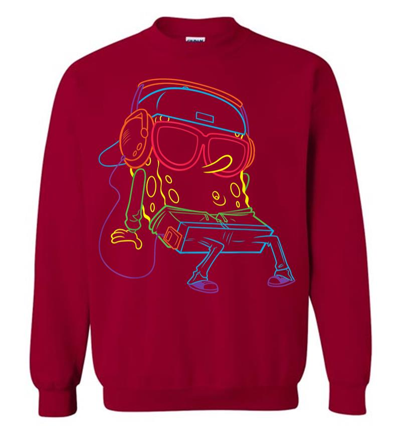 Inktee Store - Spongebob Squarepants Hip Hop Sweatshirt Image