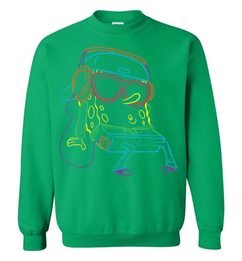 Inktee Store - Spongebob Squarepants Hip Hop Sweatshirt Image