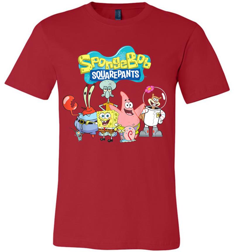 Inktee Store - Spongebob Squarepants Friends Premium T-Shirt Image