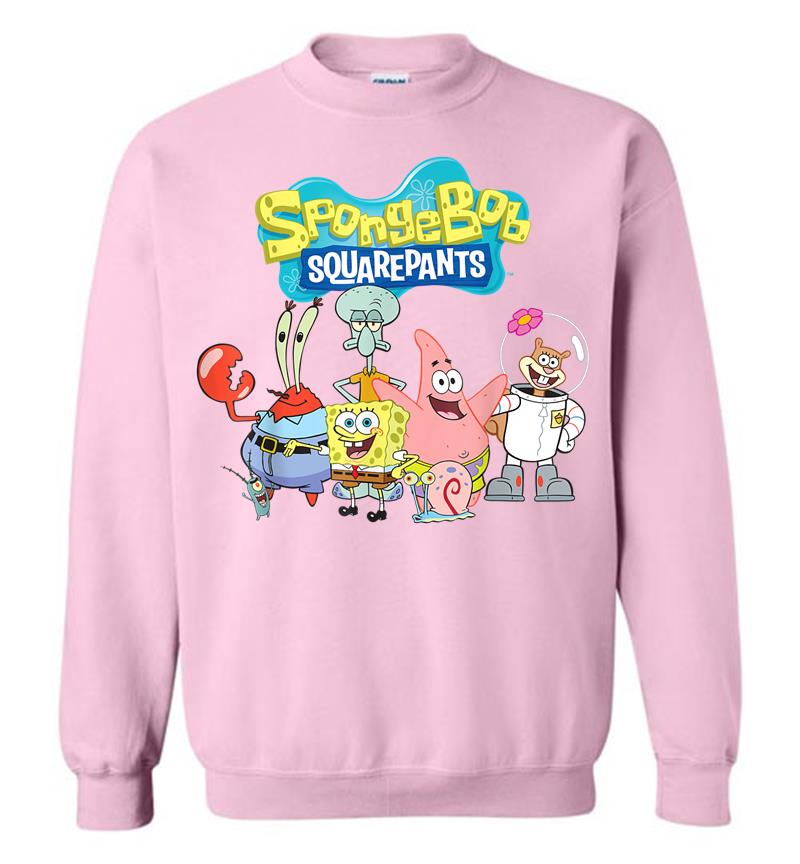 Inktee Store - Spongebob Squarepants Friends Sweatshirt Image