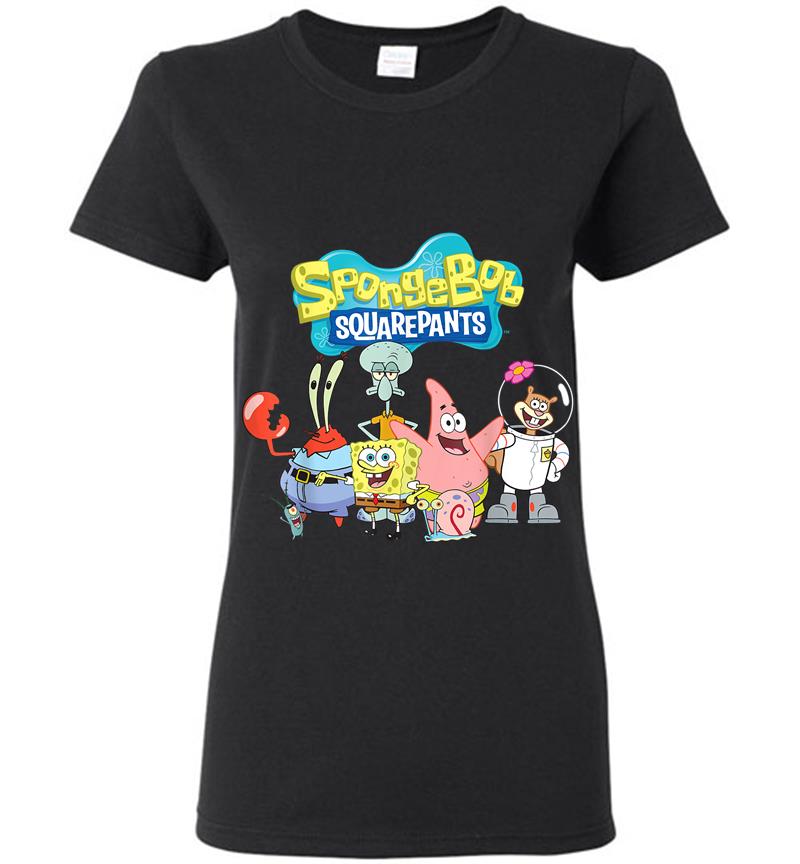 Spongebob Squarepants Friends Women T-shirt