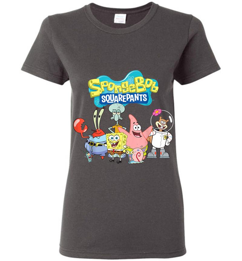 Inktee Store - Spongebob Squarepants Friends Women T-Shirt Image