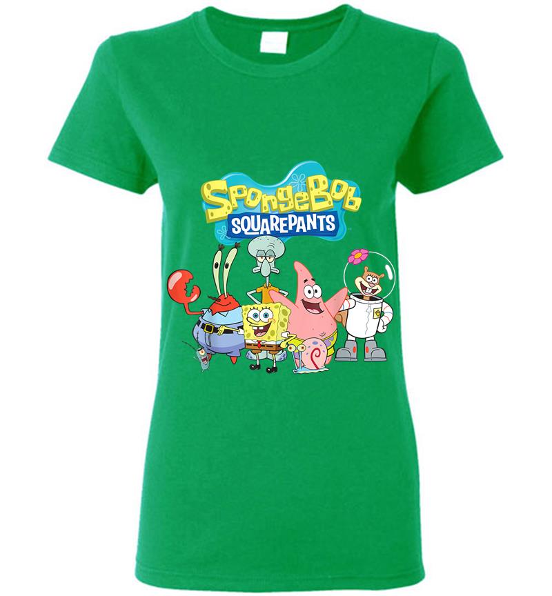 Inktee Store - Spongebob Squarepants Friends Women T-Shirt Image