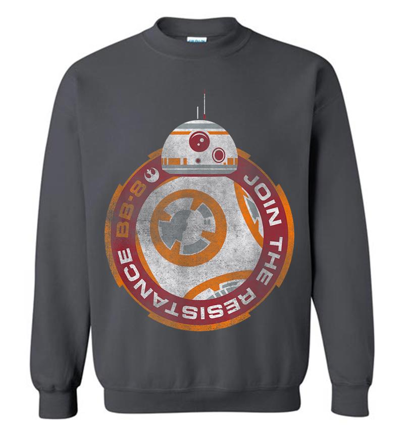Inktee Store - Star Wars Bb-8 Episode 7 Join The Resistance Graphic Sweatshirt Image